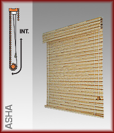 Bambusové roletky
