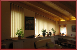 Vertikální žaluzie - plastová lamela